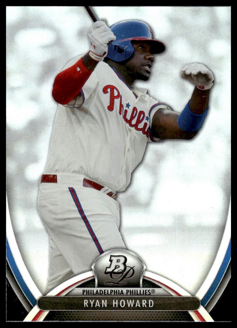 2013 Bowman Platinum #17 Ryan Howard Philadelphia Phillies NM+