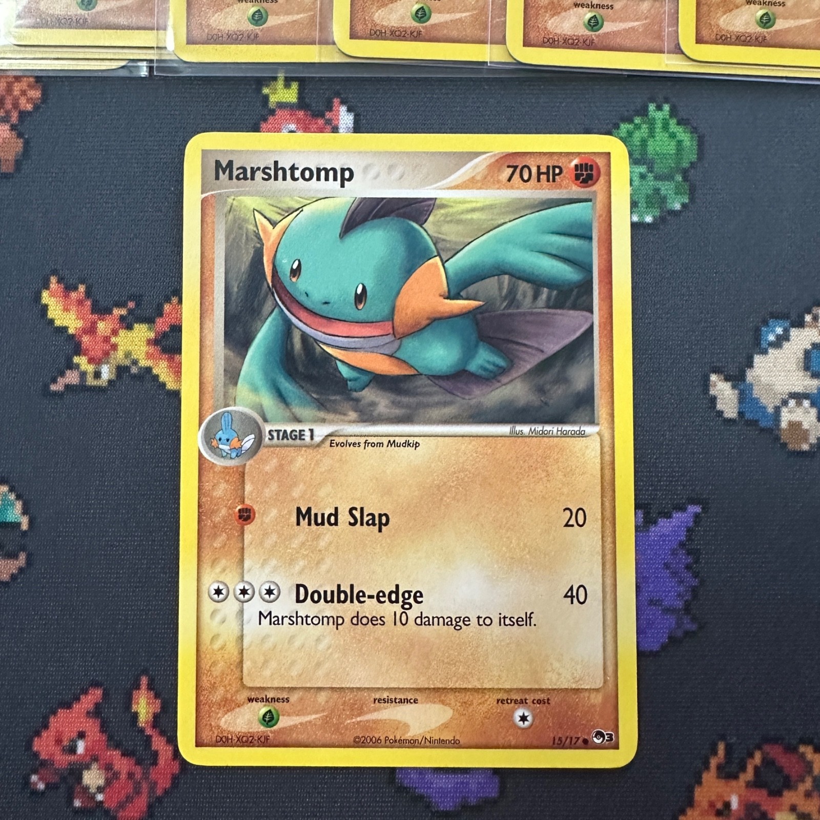 Marshtomp 15/17 POP Series 3 NM Mint Pokemon TCG Vintage