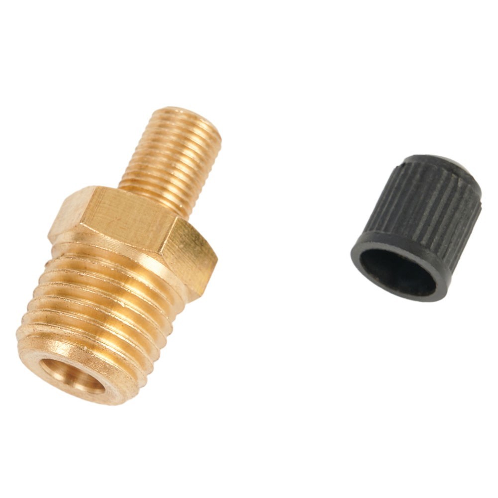 1/4 NPT MPT Solid Brass Air Compressor Hexagonal Tank Fill Valves Replacement
