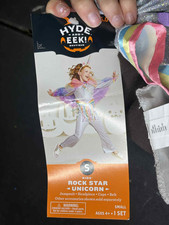 Hyde  Eek Rockstar Unicorn Girl Costume Size Small NWT