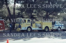 Fire Apparatus Slide 1993 CA West Covina FD Crown Engine 73 Altadena Fire #10872