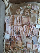 260Pc Vintage Junk Journal Scrapbooking Ephemera Pack Awesome Steal Stickers New