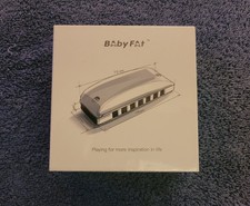 Baby Fat Green Compact 7-Hole Harmonica Brand New Sealed Music Instrument