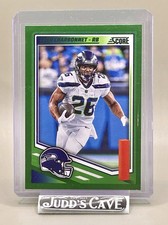 🚨 2025 Score Zach Charbonnet Green Seattle Seahawks #247 Super Bowl 🏈