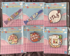 Set of 6 Ichiban Kuji Tamagotchi Puchi Puchi Omisetchi I Prize Rubber Collection