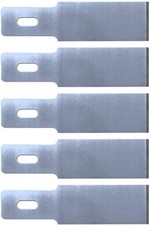 SMB #18 Precision Heavy Duty Chisel Hobby Blades (5/10/25/100/300/1000 Silver 