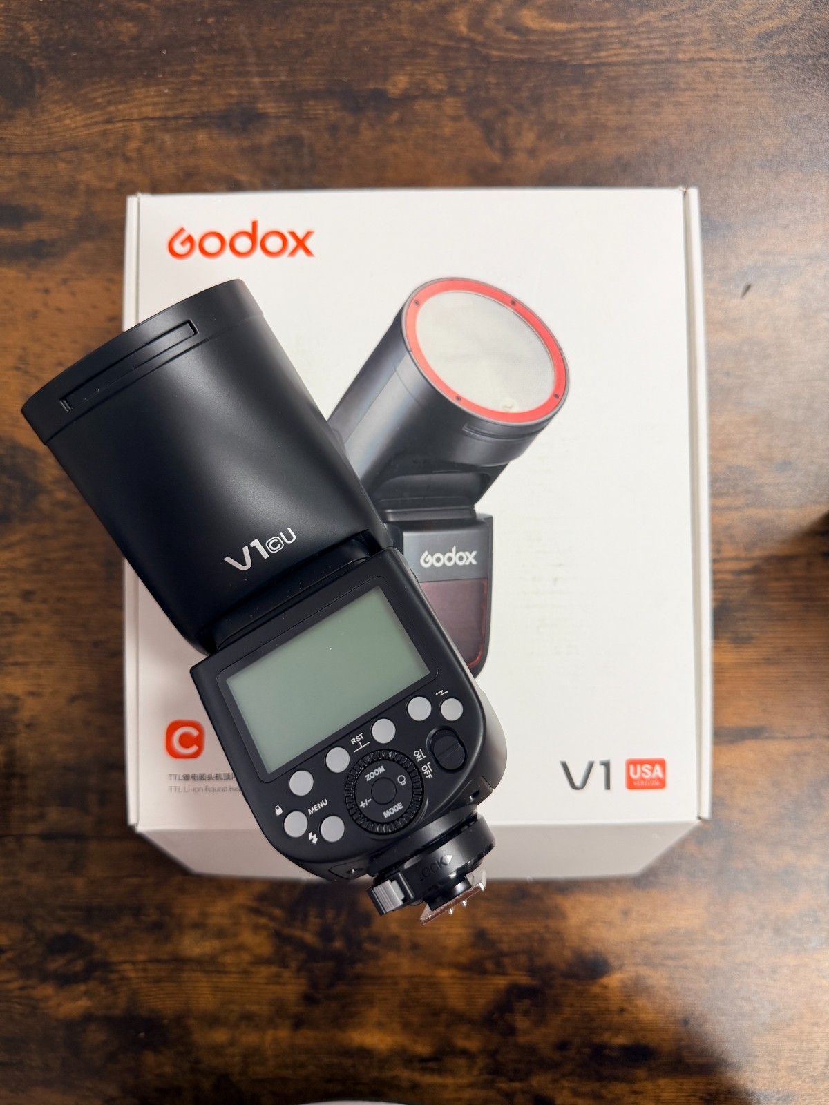 Godox V1 Flash for Canon E-TTL / E-TTL II - Black