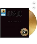 LP AC/DC Back in Black (ACDC) (GOLD Vinyl, 50th Ann 2024) NEW MINT SEALED