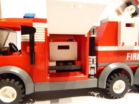 City 7239 Fire Engine With Instructions Used