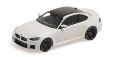 Minichamps 1/43 BMW M2 G42 2023 White Blanc Alpin Limited To 336 Units