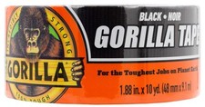 Gorilla 2" Black Duct Tape