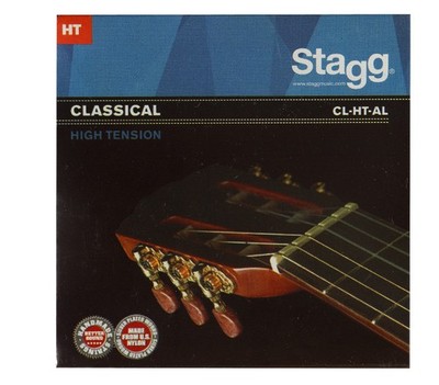 Silver Plated Nylon String Set For Classical Guitar - High Tension