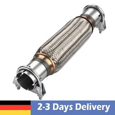 Flexrohr Hosenrohr Flex Montage ohne Schweißen 45 x 210 mm+ Paste für VW Polo 9N