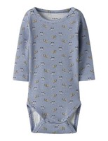 Name It Herren Nbmkoalkab Ls Body, Dusty Blue, Numeric_56