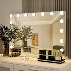 23" Hollywood Vanity Makeup Mirror with 18 Dimmable lights Mag 3 Colors Tabletop