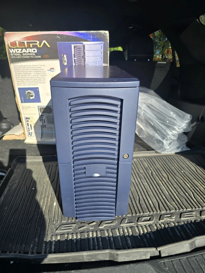 Vintage Ultra Wizard ATX Mid Tower PC Case Steel Series New In Open Box RARE! - Image 4 of 4