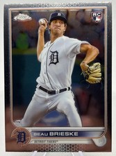 Beau Brieske - 2022 Topps Chrome Update #USC147 (RC) Detroit Tigers