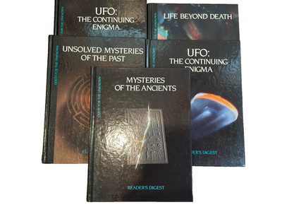 Reader s Digest Quest For The Unknown Hardcover Book Lot UFO Mysteries Paranorma