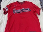 NWOT Nike jersey, Cleveland Guardians, MLB logo, men's S, M, L, XL, XXL, red