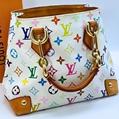 LOUIS VUITTON M40047 Multi Audre Blanc Audra Blanc TH0346 Handbag