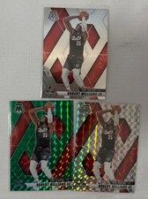 Robert Williams III 3x Card Lot Bundle Portland Trail Blazers Mosaic Green