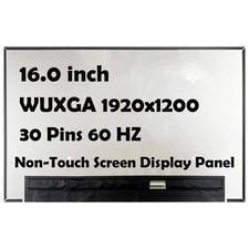 16" NV160WUM-N43 1920x1200 30Pin 60 HZ LCD Non-Touch Screen Display Panel