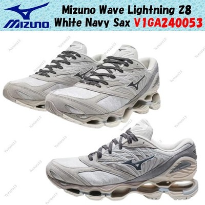 Mizuno Wave Lightning Z8 White Navy Sax V1GA240053 Herren Gr.