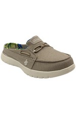 Skechers Women's On-the-GO Flex Washable Canvas Mules Taupe