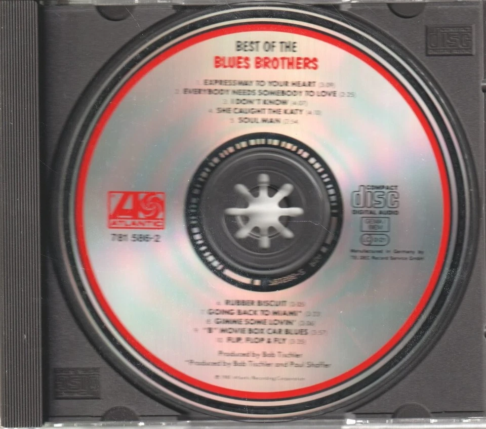 Blues Brothers Best of the CD Europe Atlantic 1989 7567815862 - Image 3 of 3