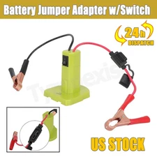 Jump Starter For 18V Ryobi Battery Jumper Adapter for Jump Starting Cars Trucks