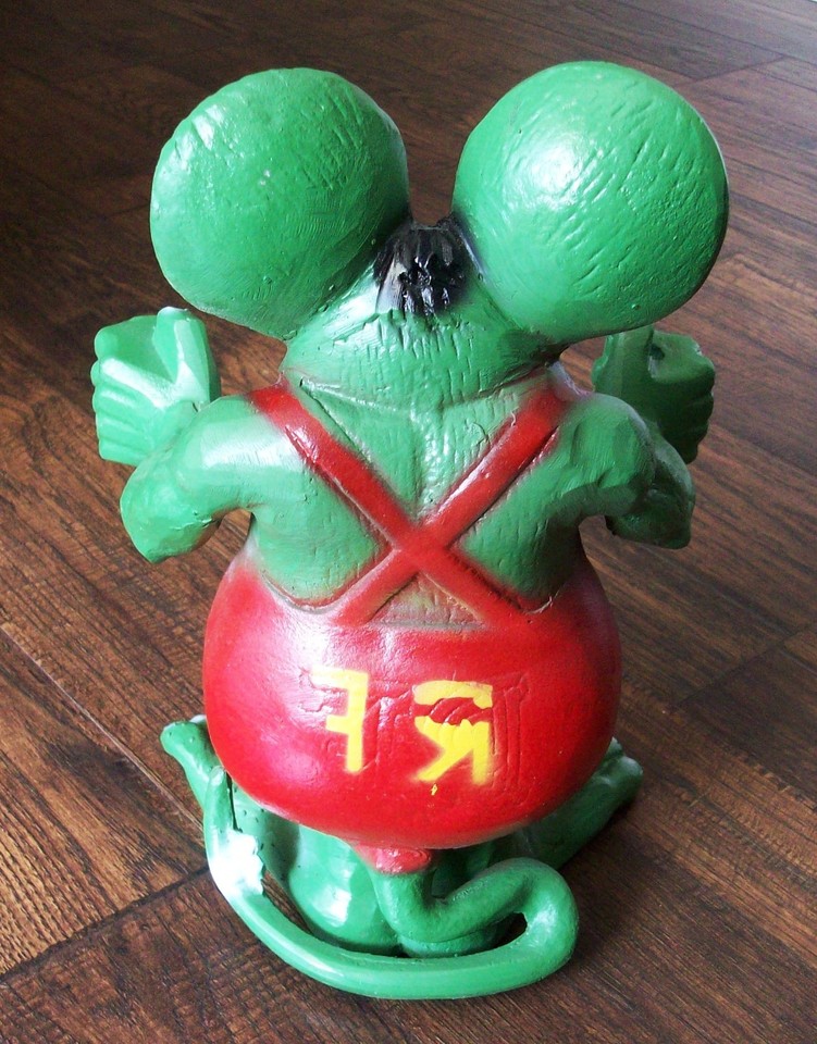 Ed Big Daddy Roth Rat Fink CAST METAL 12