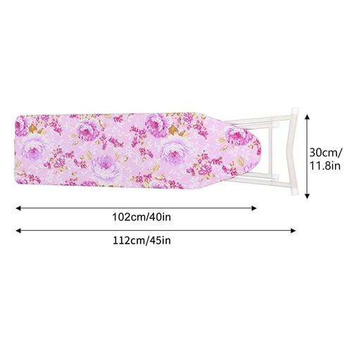 42INCH LARGE STRONG FOLDING IRON BOARD IRONING ADJUSTABLE HEIGHT NONSLIP TOOL - Picture 2 of 12