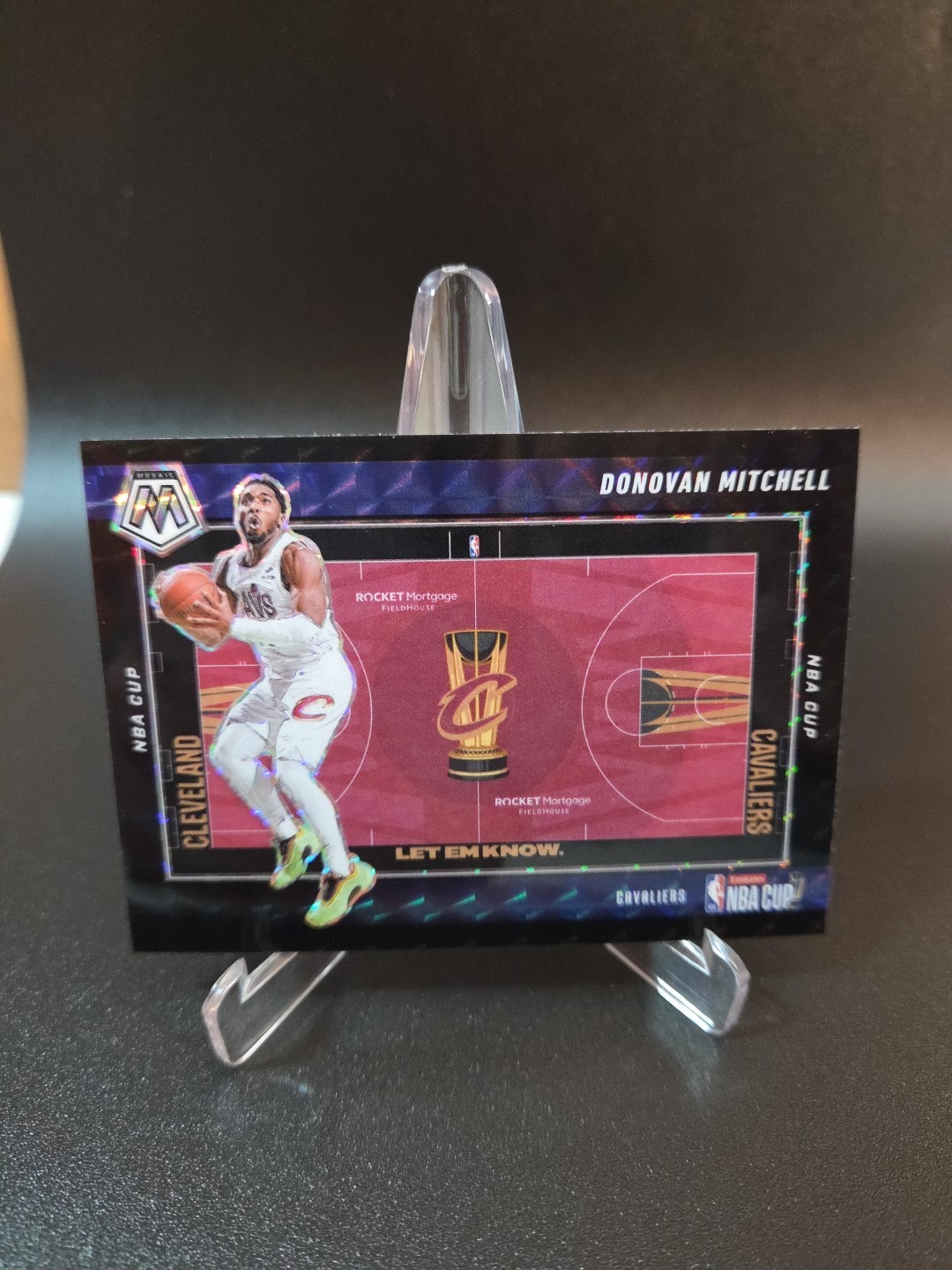DONOVAN MITCHELL 2024-25 Panini Mosaic #15 NBA Cup SSP - Case hit - Cavaliers