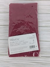 Pampered Chef Microfiber Towel Cranberry 2981 Lint Free Drying Dusting Cleaning