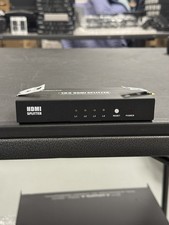 Comprehensive 1x4 HDMI UHD 4K Splitter Power not incl. 
