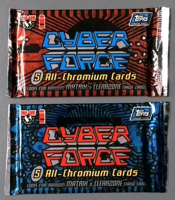 Image Comics CYBERFORCE All-Chromium Trading Cards, 1 Sealed Pack - *SEE NOTES*