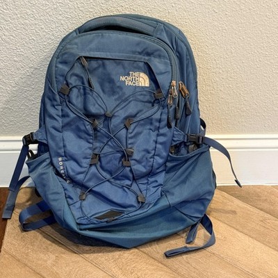The North Face Blue 20'' Borealis Backpack FlexVent Laptop Bag Men Nylon Travel
