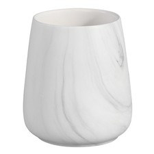 Marble White Toothbrush Holder for Bathroom - Ceramic Tooth Brushing Holders,...