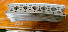 1 PC ORIG nic PLATE wide A C Gilbert Erector "EZ" 6 " CURVED Big Channel Girder