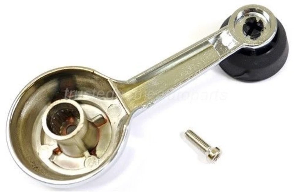 fits 1981 to 1983 Jeep J10 Window Crank Handle Left or Right Chrome Metal Foto 2 de 2