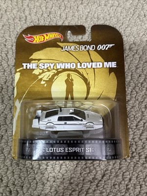 Hot Wheels 007 The Spy Who Loved Me Lotus Esprit S1 - 1:64 Diecast Car