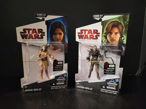 Jaina Jacen Solo BD59 BD60 2009 STAR WARS Legacy Collection NEW SET #2 SEALED