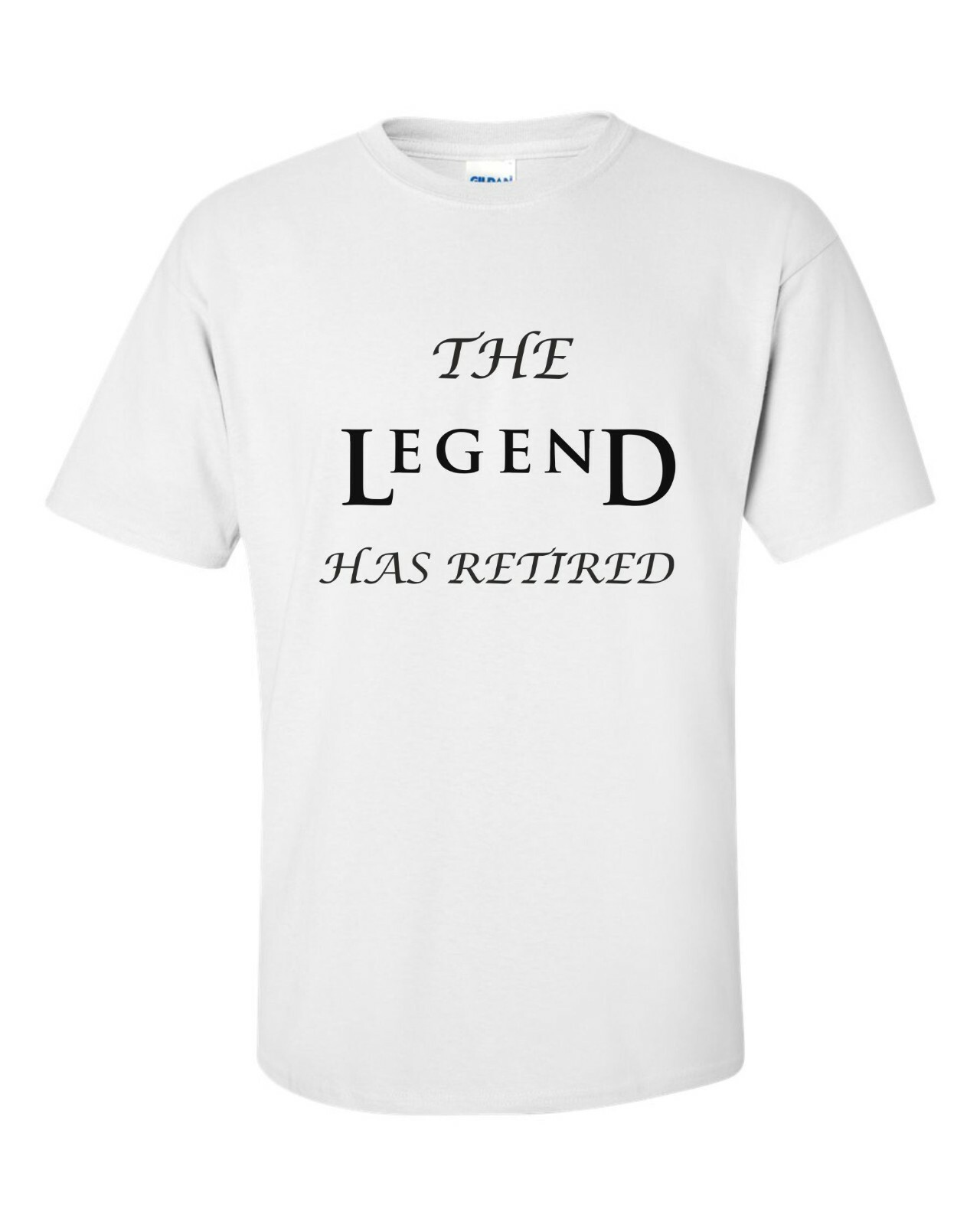 ALTRA Maglietta La Leggenda Si è Ritirata S XXXL Novità Regalo Compleanno Divertente Natale