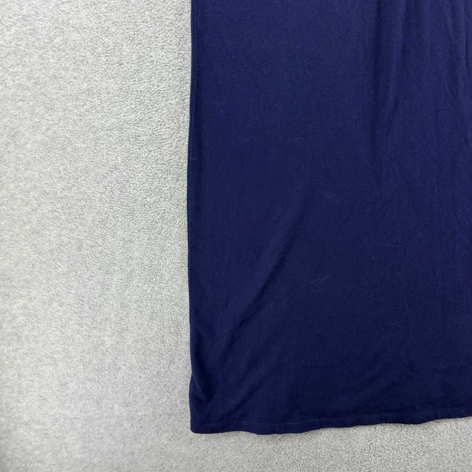 Tommy Hilfiger Vestido Mujer Medio Azul Cambio Sin Mangas Camisa Vestido Polo De Colección Foto 2 de 4