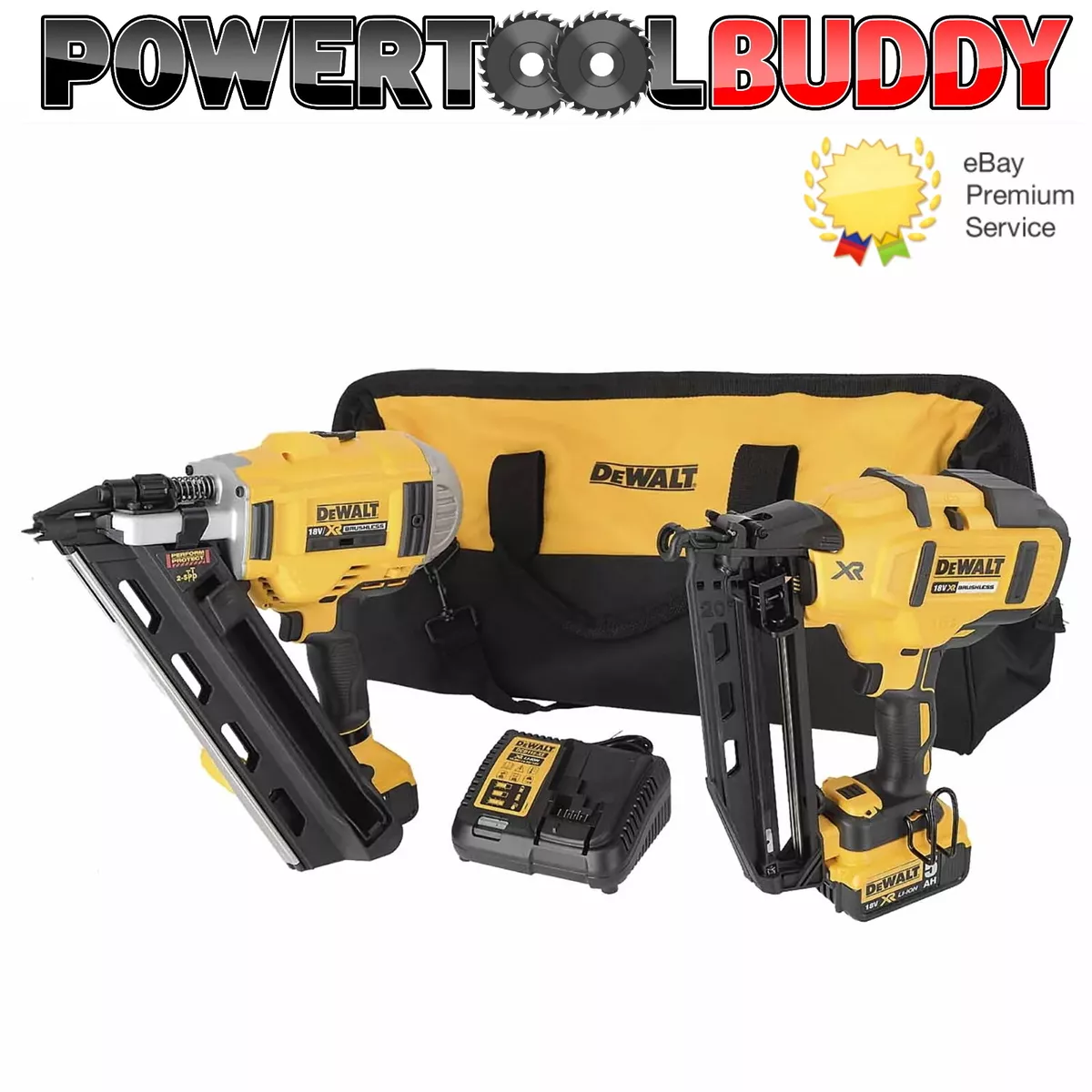 Nail gun twin pack deals