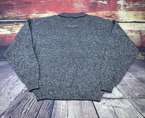 Vtg 80s IOU Sweater Mock Neck Mens Large Chess King Merry Go Round Retro 1980s - Picture 5 of 10