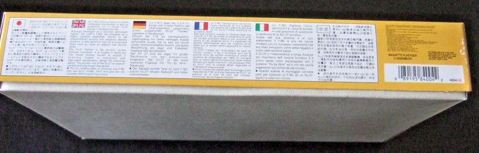 SHANGHAI DRAGON AIR SUPERIORITY F-16C vs Su-27 1:144 AIR COMBAT SERIES 4004 Foto 4 de 4