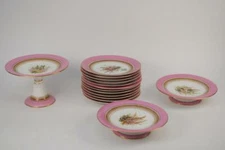 15 Worcester Plates and Compotes