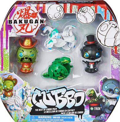 Target Exclusive Bakugan The Best of Cubbo Pack Pegatrix New sealed 
