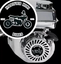 “NEW” Modifiedminibikes BLACK Edition Mini Bike  recoil Decals Sticker